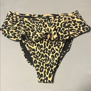 Leopard Print Montce swim suit NWOT